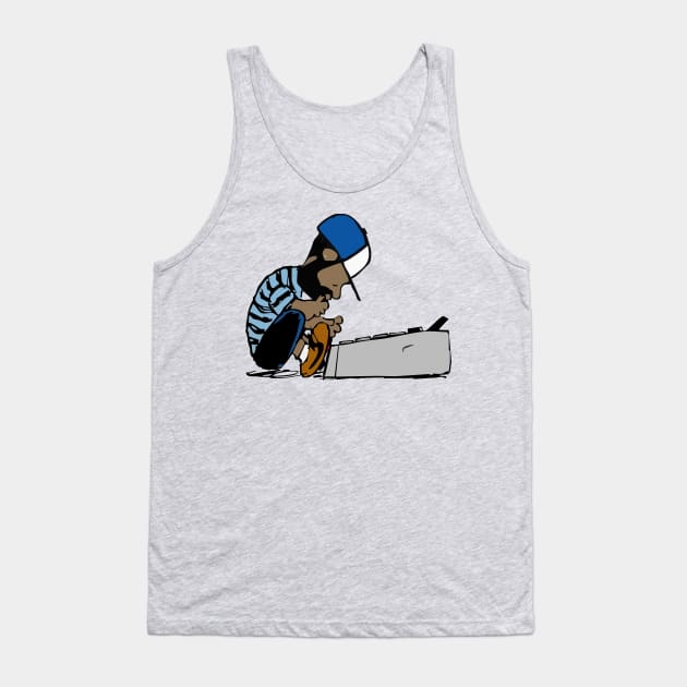 J dilla Tank Top by The Lisa Arts